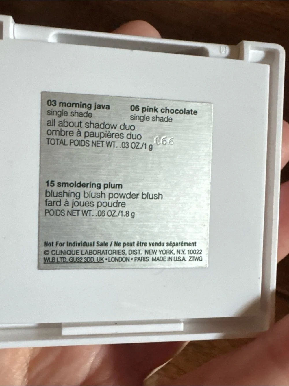 Clinique compact palette
